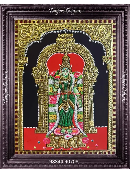 Meenakshi Tanjore Painting